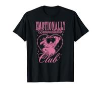 Garfield Emotionally Unavailable Heart Shaped Barbed Wire Camiseta