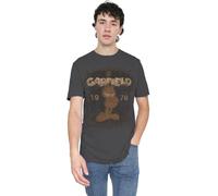 Garfield EST 1978 T Shirt, Charcoal Camiseta, Gris Oscuro, 3XL Unisex Adulto