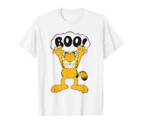 Garfield - Garras de Gato aterradoras para Halloween, Truco de golosinas Boo Classic Camiseta