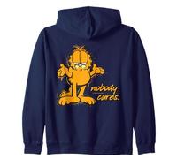 Garfield Gato Fruncido El Ceño Amante De Lasaña Que Le Importa Kitty Classic Sudadera con Capucha