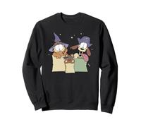 Garfield Halloween Friends Ready For Trick Or Treat Retro Sudadera