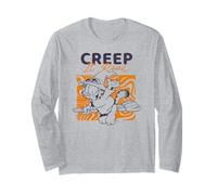Garfield Halloween Witch Garfield Creep It Real Retro Manga Larga