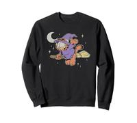 Garfield Halloween Witch Garfield Flying On Broom Retro Sudadera