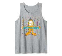 Garfield Happy Birthday Confetti Camiseta sin Mangas