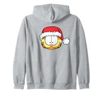 Garfield Happy Merry Christmas Santa Hat Sudadera con Capucha