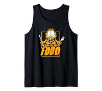 Garfield Here For The Food Classic - Figura decorativa (tamaño grande) Camiseta sin Mangas