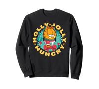 Garfield Holly Jolly Hungry Christmas Wreath Sudadera