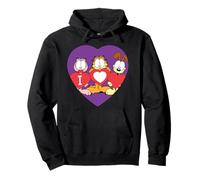 Garfield I Heart Arlene, Garfield, and Odie Valentine's Day Sudadera con Capucha