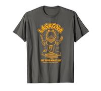 Garfield Lasagna Eat Your Heart Out Orange Fun Camiseta