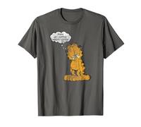 Garfield Mi Café Necesita Café Gato de Dibujos Animados Camiseta