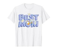 Garfield Mother's Day Best Mom Flowers Camiseta