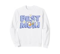 Garfield Mother's Day Best Mom Flowers Sudadera