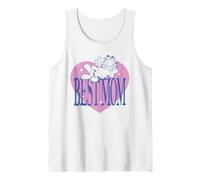 Garfield Mother's Day Best Mom Heart Camiseta sin Mangas