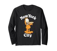 Garfield New York City Pizza Funny Travel Souvenir Cartoon Manga Larga