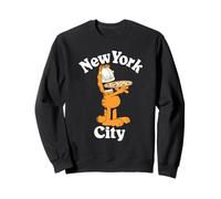 Garfield New York City Pizza Funny Travel Souvenir Cartoon Sudadera