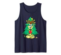 Garfield Odie Tangled Christmas Lights Camiseta sin Mangas