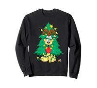 Garfield Odie Tangled Christmas Lights Sudadera