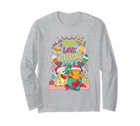 Garfield Peace, Love, Lasagna Funny Christmas Cat Cartoon Manga Larga