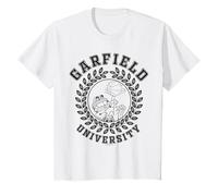 Garfield Pose Campeón Retro del Equipo de Baloncesto de la Escuela universitaria Camiseta