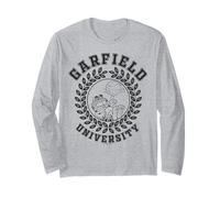 Garfield Pose Varsity School Campeón del Equipo de Baloncesto Retro Manga Larga
