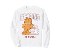 Garfield Reading Is Cool Classic 90's Retro Sudadera