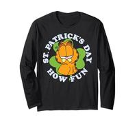 Garfield St. Patrick's Day How Fun Unimpressed Mood Portrait Manga Larga