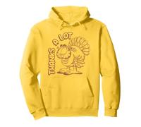 Garfield Thanksgiving Thanks A Lot Turkey Garfield Retro Sudadera con Capucha