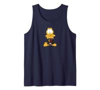 Garfield Trick or Treat Halloween Treats Cute Cat Cartoon Camiseta sin Mangas