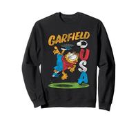 Garfield USA Soccer Cute Vintage Sports Cat Cartoon Sudadera