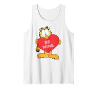 Garfield Valentine's Day Be Mine Romantic Poster Camiseta sin Mangas
