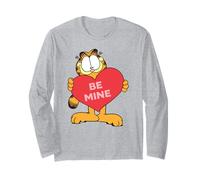Garfield Valentine's Day Be Mine Romantic Poster Manga Larga