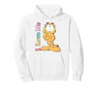 Garfield Valentine's Day I Love Me Distressed Poster Sudadera con Capucha