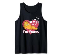 Garfield Valentine's Day I'm Yours Heart Shape Portrait Camiseta sin Mangas