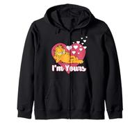 Garfield Valentine's Day I'm Yours Heart Shape Portrait Sudadera con Capucha