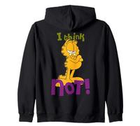 Garfiled - Creo que no Gato Sudadera con Capucha