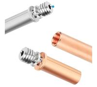 Garganta bimetálica de Cobre y aleación de Titanio E3D, Compatible con Bloque Calentador Hotend CR6 SE VYPER Mega S, Piezas de Impresora 3D(E3D V5 Throat,1PCS)