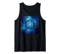 Garganta Chakra Comunicación Geometría Sagrada Camiseta sin Mangas