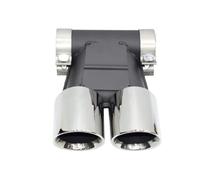 Garganta Cola Coche Boquilla Punta Escape Acero Inoxidable Garganta Trasera Para Porsche Para Caimán/Para Boxster 987 981 718 2008-2015 2016-2024(2016-2024 3)