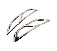 Garganta Cola Coche Cubierta Salida Silenciador Tubo Escape Coche Para Ford Para Mondeo Para Fusion 2013-2020(Plata)