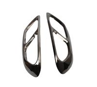 Garganta Cola Coche Cubierta Salida Silenciador Tubo Escape Coche Para Ford Para Mondeo Para Fusion 2013-2020(Black)