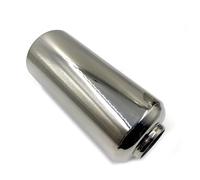 Garganta Cola Coche Silenciador De Punta Escape Universal Tubo Entrada Acero Inoxidable 304 Pulido, 76MM(3'')/63MM(2,5") /57MM/ 51MM(2'')(51MM IN- 250MM A)