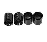Garganta Cola Coche Silenciador Sistema Escape Acero Inoxidable Tubo Escape Fibra Carbono 4 Piezas Para M2 M3 M4 F80 F82 F83 F87(Carbon Fiber 2)