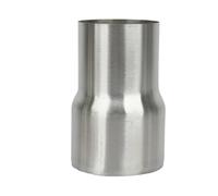 Garganta Cola Coche Tubo Conector Reductor De Escape, Acoplador Adaptador Acero Inoxidable 2/2, 25/2, 5/3/3, 5/4 Pulgadas, 51/57/63/76/89mm(76x89mm)