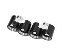 Garganta De Cola Para G22 G23 G26 420i 430i 425i Punta De Silenciador Boquilla De Escape Tubo De Escape De Repuesto Punta De Escape Cuádruple De Fibra De Carbono Tubo Escape(Carbon Fiber D)