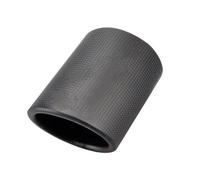 Garganta De Cola Tubo De Escape Universal Para Coche Cubierta De Fibra De Carbono Silenciador De Escape Carcasa De La Punta Del Tubo Escape Tubo Escape(Matte Outlet 89mm)