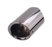 Garganta Trasera Tubo 1 Unidad De Silenciador Con Punta Escape Titanio Para Para F10 F18 520i 523i 525i 528i F30 316i 318i 320i 328i Escape Tubo Cola