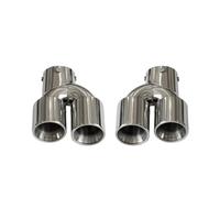 Garganta Trasera Tubo 2 Piezas De Punta Escape Para Para G28 Silenciador Tubo Acero Inoxidable Accesorios Modificación Para Coche Escape Tubo Cola