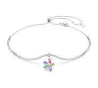 Gargantilla Ariana Grande x Swarovski, Tallas mixtas, Flor, Multicolor, Baño de rodio OS