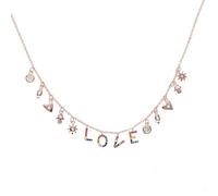 Gargantilla de arcoíris Hermosa a la Moda para Mujer y niña, Collar Delicado con Letra pequeña, Colgante de Plata de Ley 925, joyería