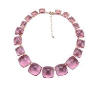 Gargantilla de resina multicolor, collar grande llamativo, étnico bohemio para mujer, talla única, Resina, Ágata